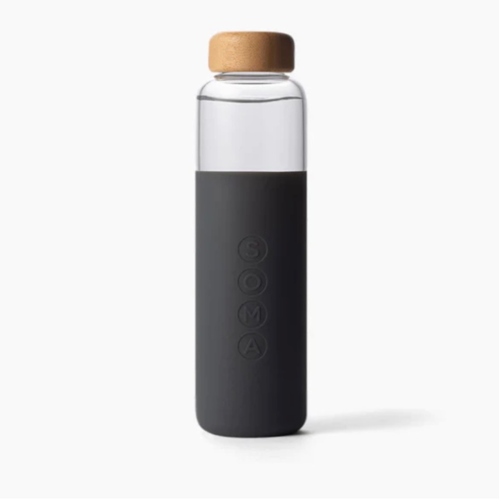 Soma glass water bottle